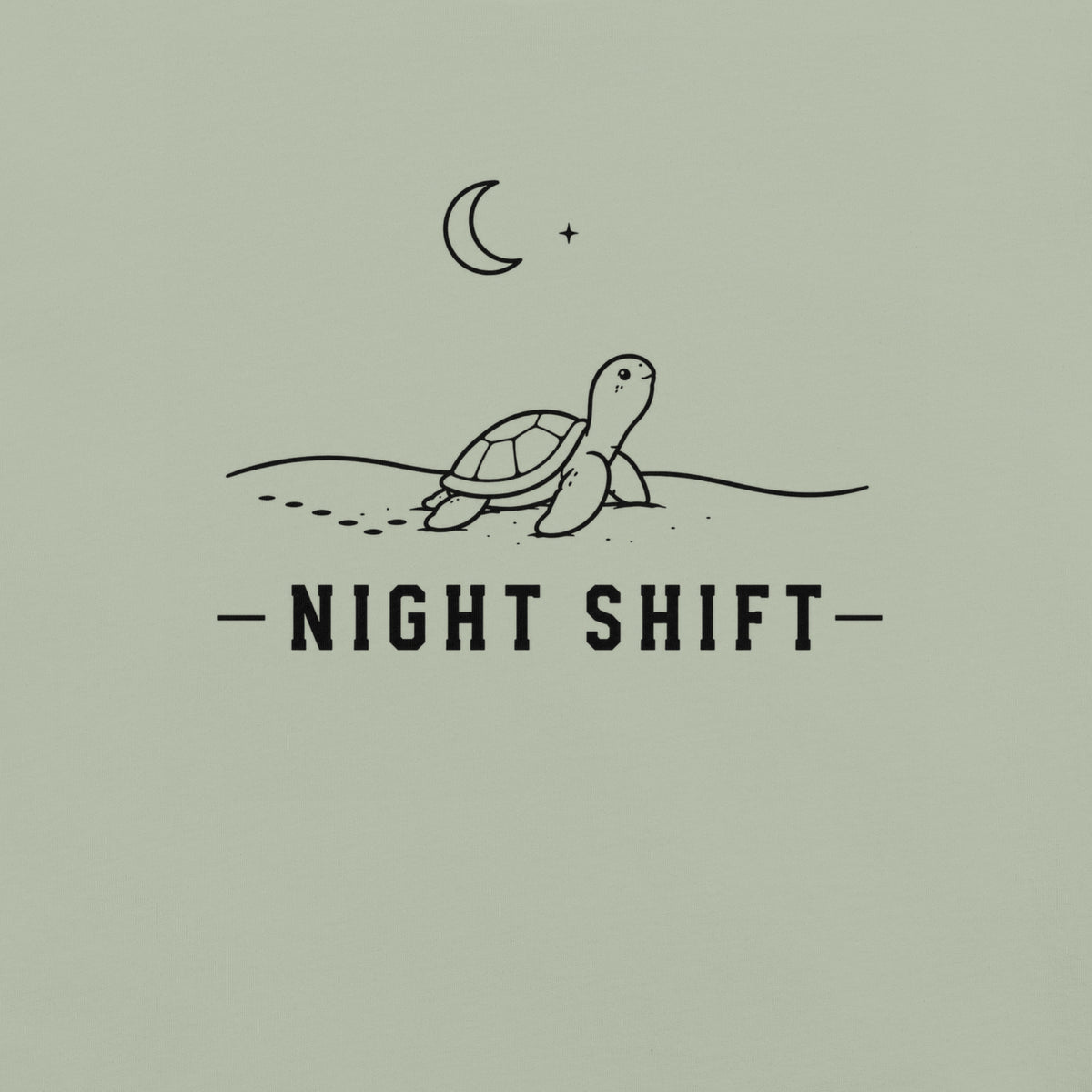 Night Shift Florida wildlife graphic in bay