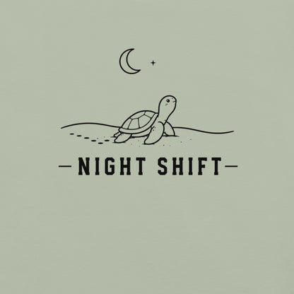 Night Shift Florida wildlife graphic in bay