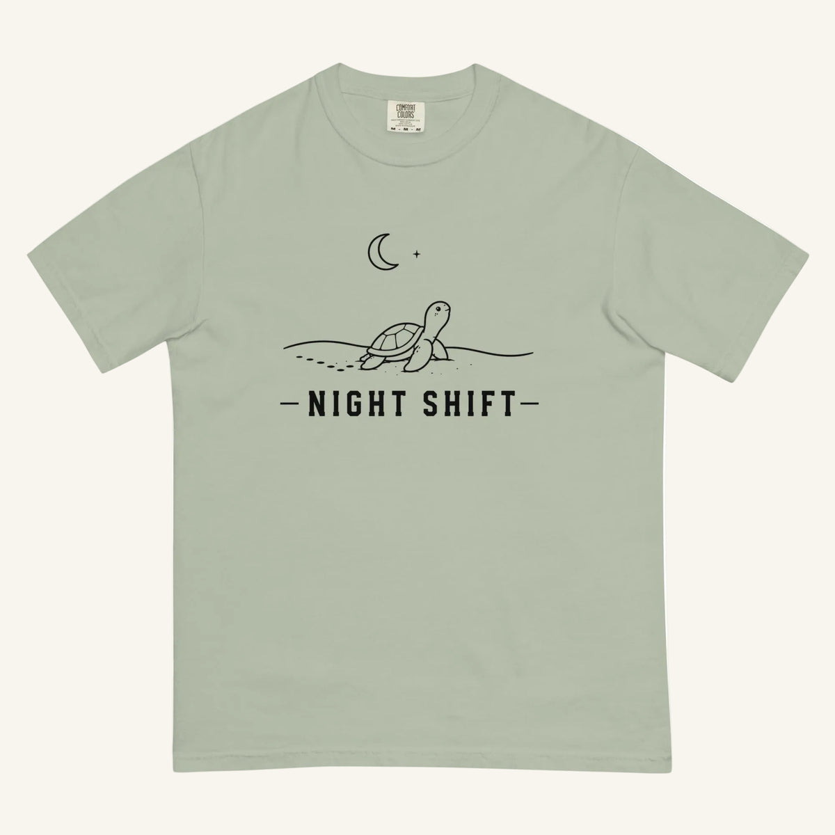 Night Shift Florida wildlife graphic t-shirt in bay