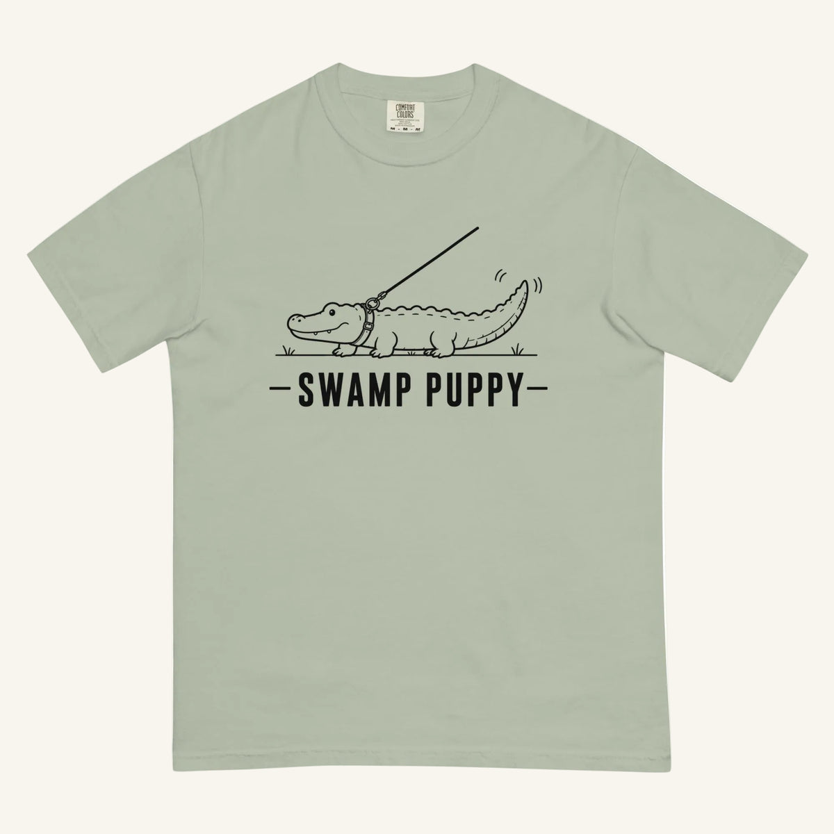 Swamp Puppy Florida alligator graphic t-shirt in bay