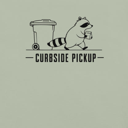 Curbside Pickup Florida raccoon graphic in bay