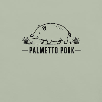 Palmetto Pork Florida boar graphic in bay