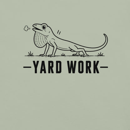 Yard Work Florida ibis graphic in bay