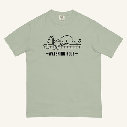 Watering Hole Florida wildlife graphic t-shirt in bay