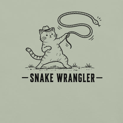 Snake Wrangler Florida snake graphic in bay