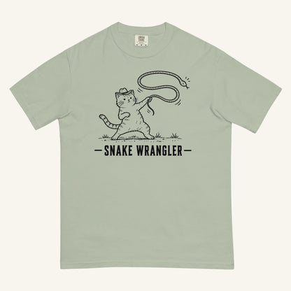 Snake Wrangler Florida snake graphic t-shirt in bay