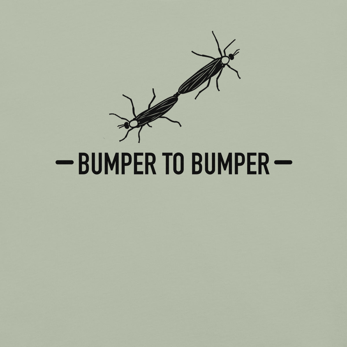 Bumper to Bumper Florida lovebug graphic in bay