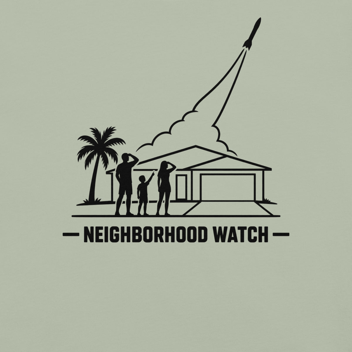 Neighborhood Watch Florida rocket launch in bay