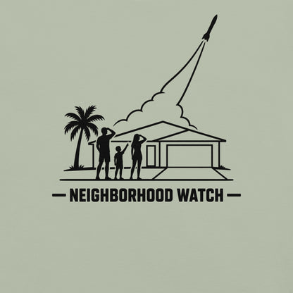 Neighborhood Watch Florida rocket launch in bay