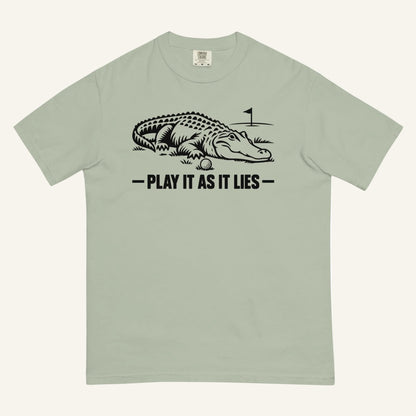 Play It As It Lies Tee in bay