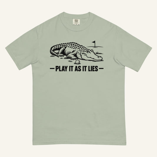 Play It As It Lies Tee in bay