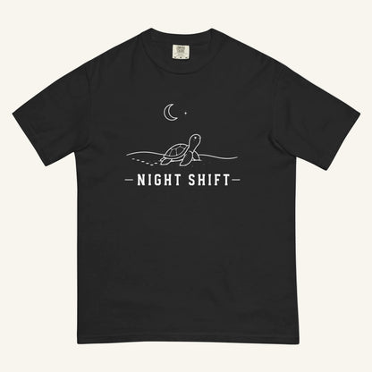 Night Shift Florida wildlife graphic t-shirt in black