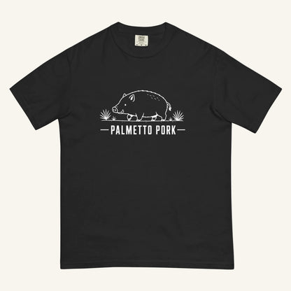 Palmetto Pork Florida boar graphic t-shirt in black