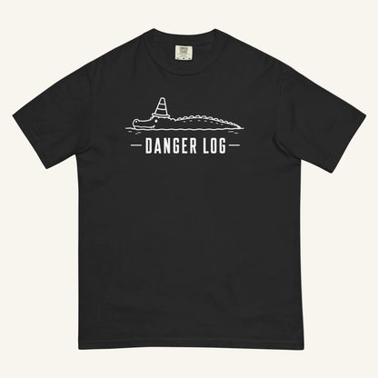 Danger Log Florida alligator graphic t-shirt in black