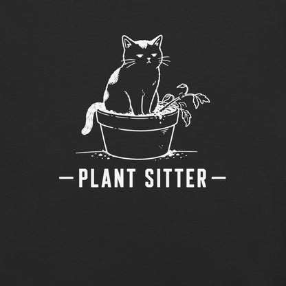 Plant Sitter Florida wildlife graphic in black