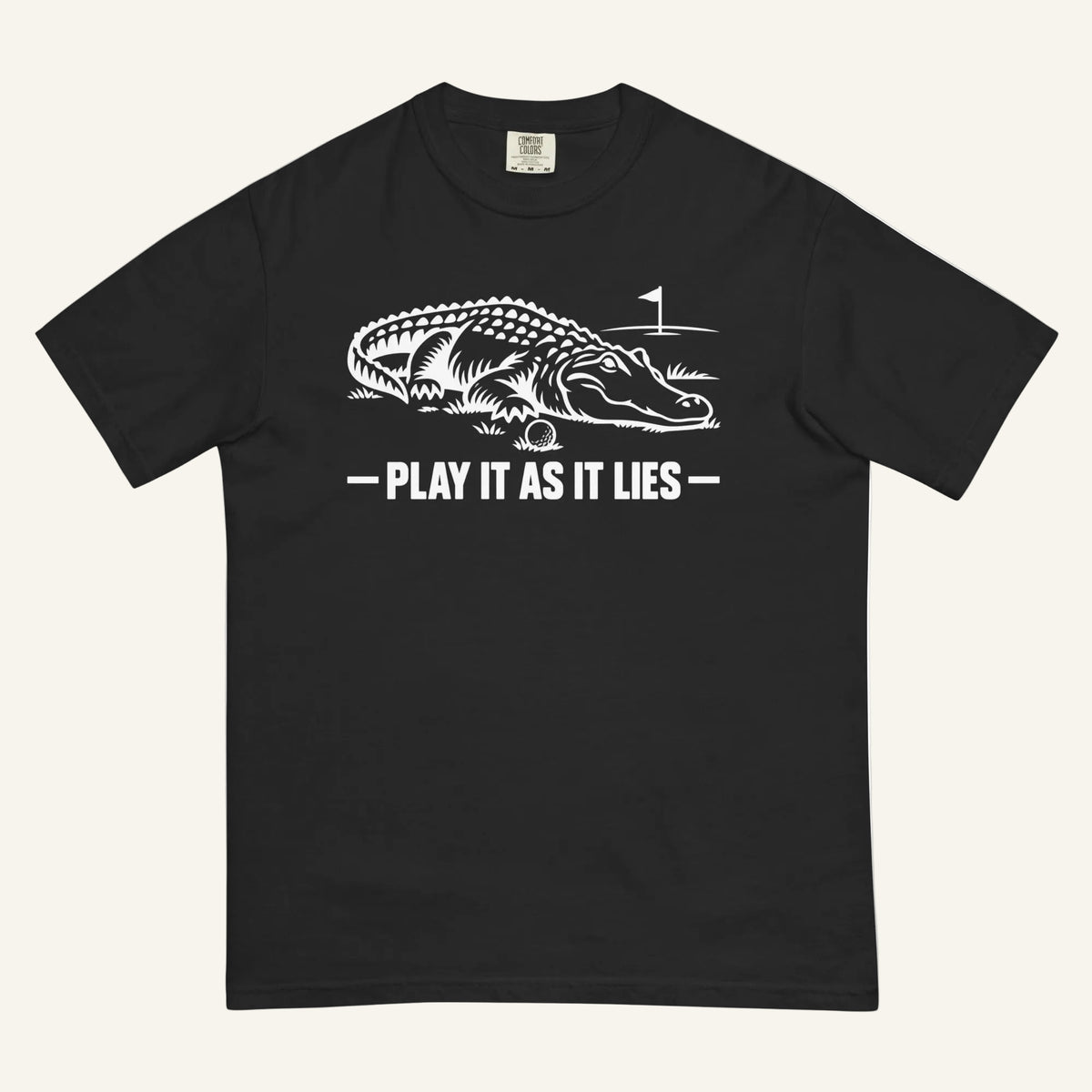 Play It As It Lies Tee in black