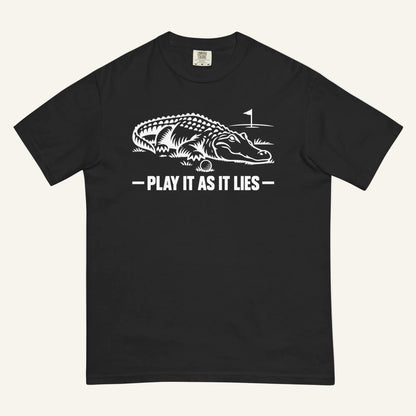 Play It As It Lies Tee in black