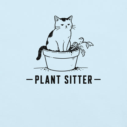 Plant Sitter Florida wildlife graphic in chambray