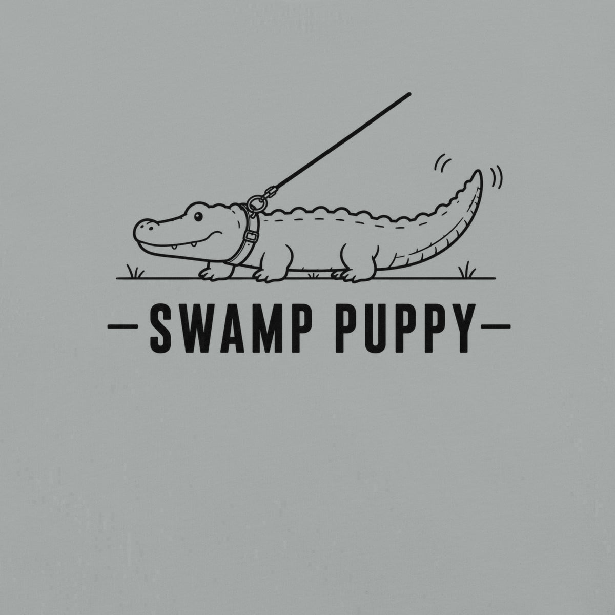 Swamp Puppy Florida alligator graphic in granite