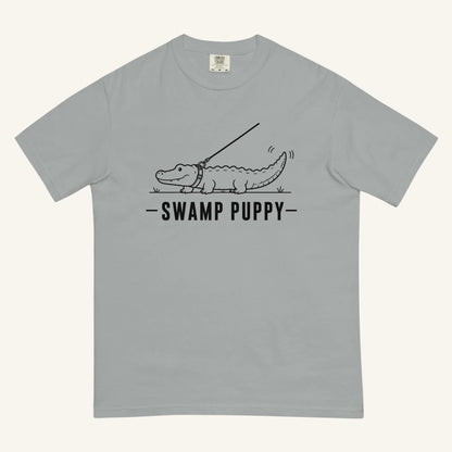 Swamp Puppy Florida alligator graphic t-shirt in granite
