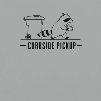 Curbside Pickup Florida raccoon graphic in granite