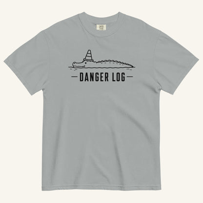 Danger Log Florida alligator graphic t-shirt in granite