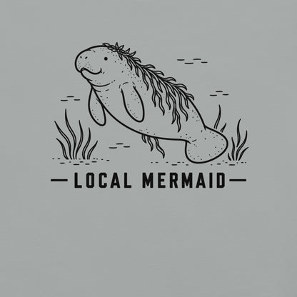 Local Mermaid Florida manatee graphic in granite