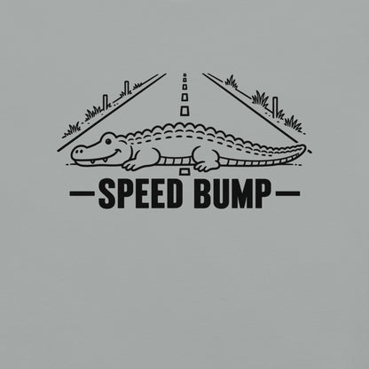 Speed Bump Florida alligator graphic in granite
