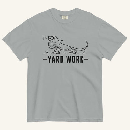 Yard Work Florida ibis graphic t-shirt in granite