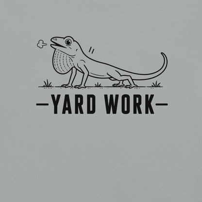 Yard Work Florida ibis graphic in granite