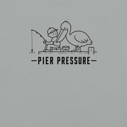 Pier Pressure Florida coastal wildlife graphic in granite