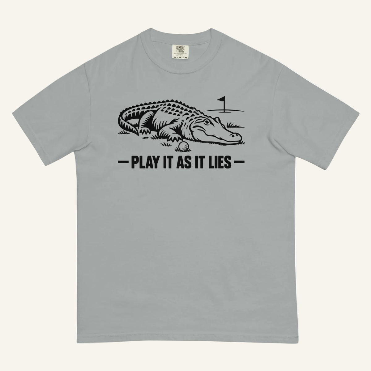 Play It As It Lies Tee in granite