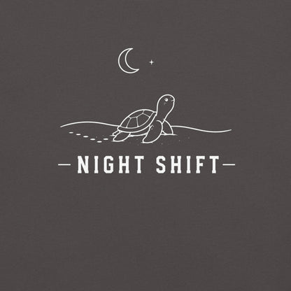 Night Shift Florida wildlife graphic in graphite