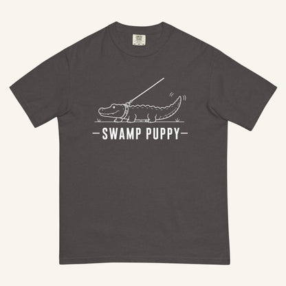 Swamp Puppy Florida alligator graphic t-shirt in graphite