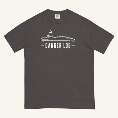Danger Log Florida alligator graphic t-shirt in graphite