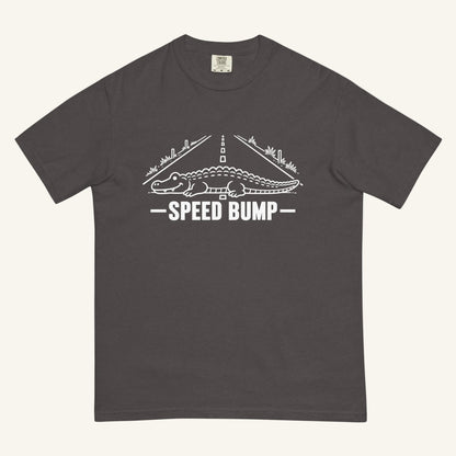Speed Bump Florida alligator graphic t-shirt in graphite