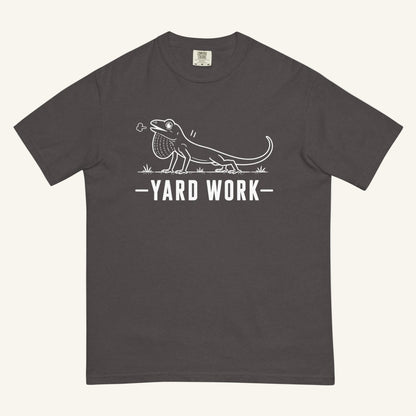 Yard Work Florida ibis graphic in graphite