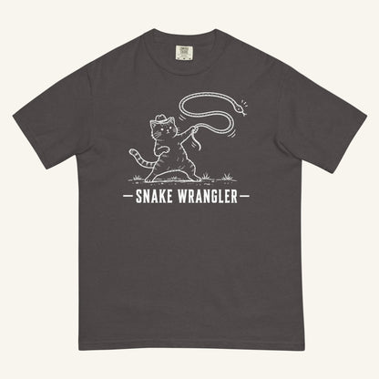 Snake Wrangler Florida snake graphic t-shirt in graphite