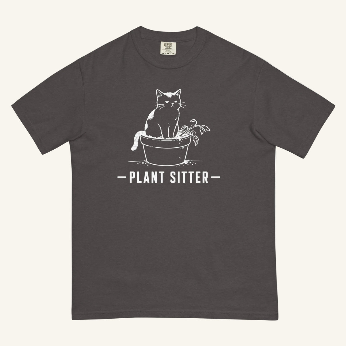 Plant Sitter Florida wildlife graphic t-shirt in graphite