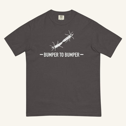 Bumper to Bumper Florida lovebug graphic t-shirt in graphite