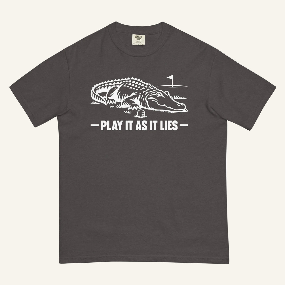 Play It As It Lies Tee in graphite