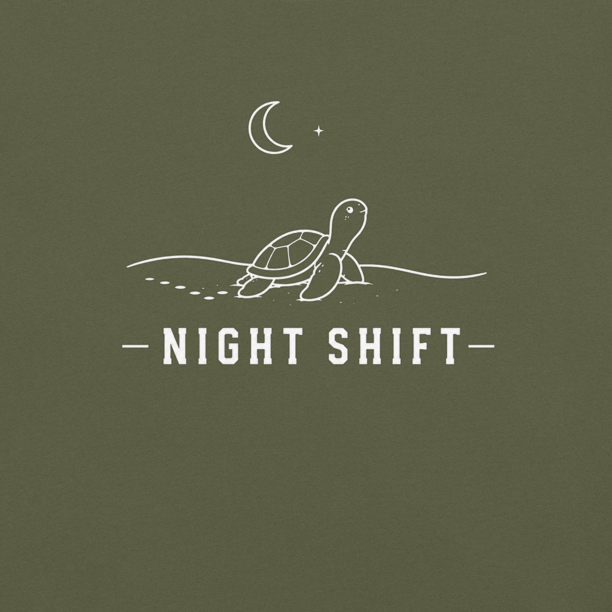 Night Shift Florida wildlife graphic in hemp