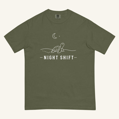 Night Shift Florida wildlife graphic t-shirt in hemp