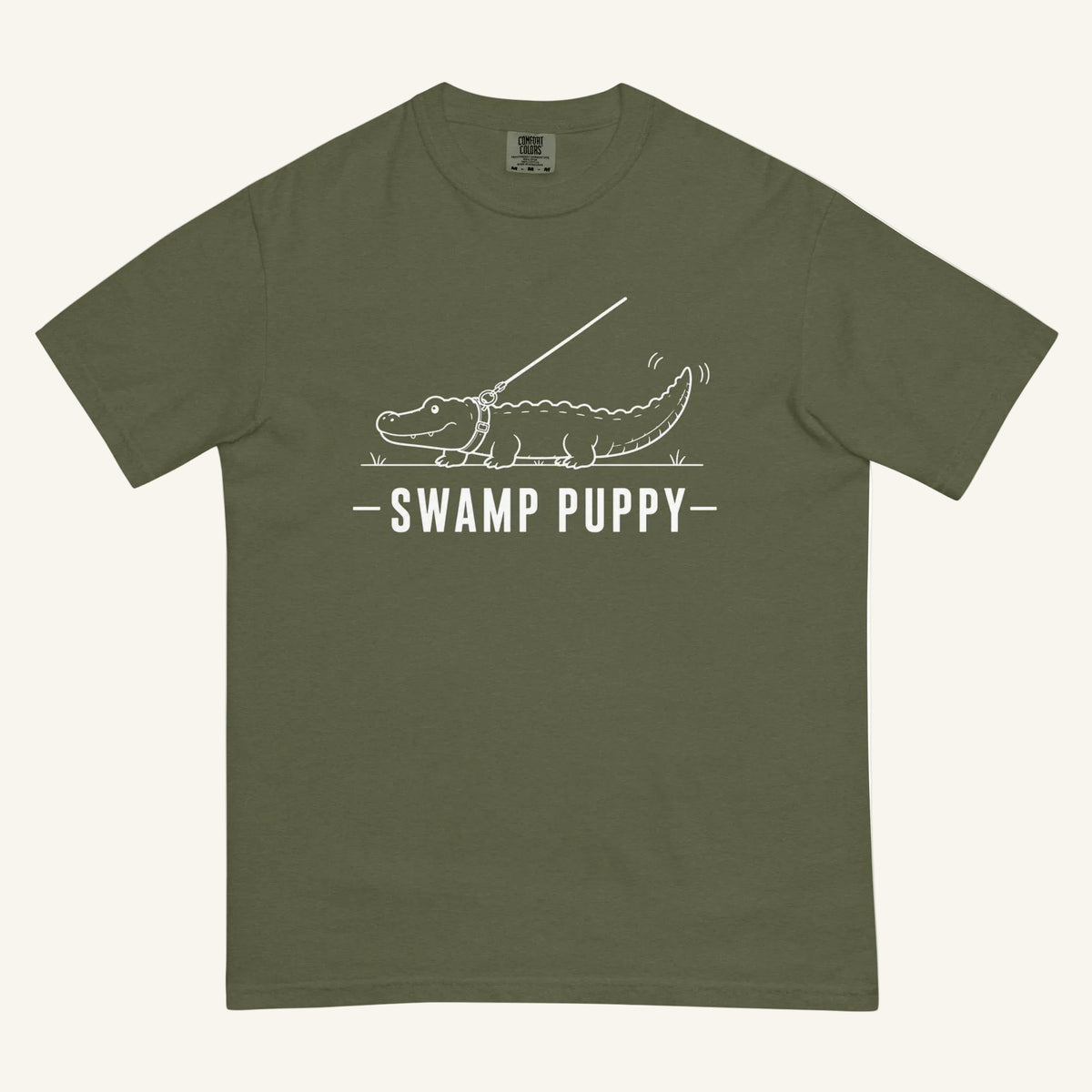 Swamp Puppy Florida alligator graphic t-shirt in hemp
