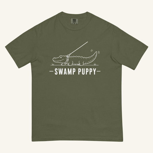 Swamp Puppy Florida alligator graphic t-shirt in hemp
