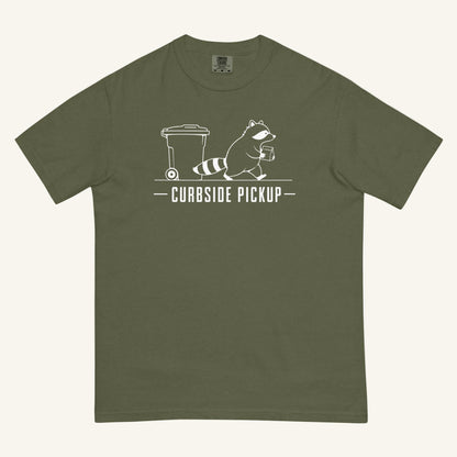Curbside Pickup Florida raccoon graphic t-shirt in hemp
