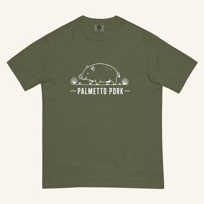 Palmetto Pork Florida boar graphic t-shirt in hemp