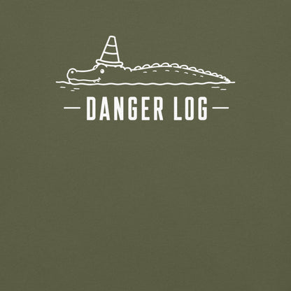 Danger Log Florida alligator graphic in hemp