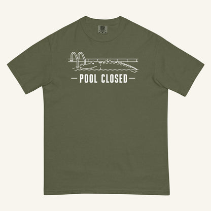 Pool Closed Florida alligator graphic t-shirt in hemp