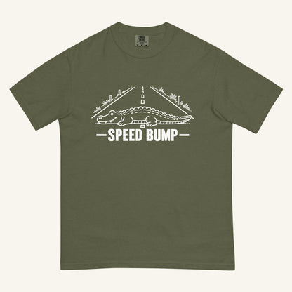 Speed Bump Florida alligator graphic t-shirt in hemp